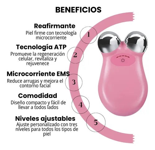 Dispositivo de Microcorriente para Rejuvenecimiento Facial