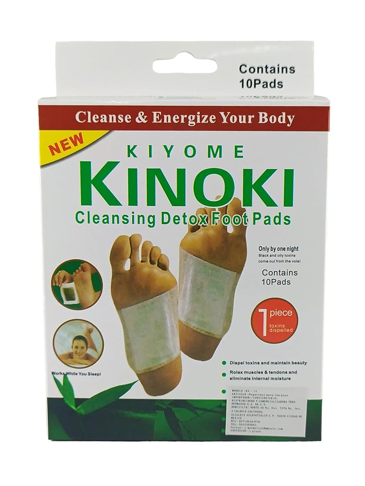Parches Kinoki Desintoxicantes