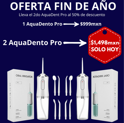 AquaDent Pro | Irrigador Bucal: Mejora tu salud dental
