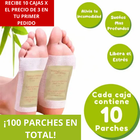 Parches Kinoki Desintoxicantes